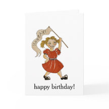 ¡Hurra! Tarjeta de Feliz Cumpleaños