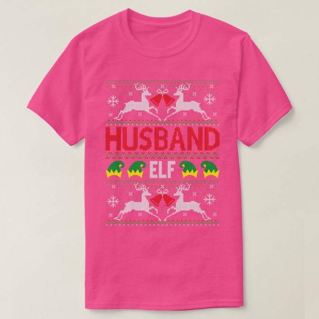 Hus Elf navidades feas suéter (Diseño del anverso)
