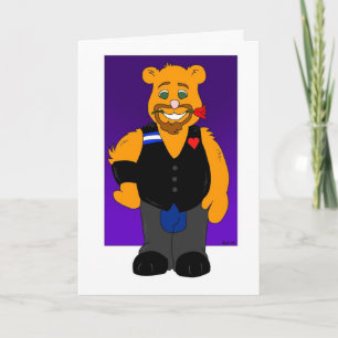 Husbear: Tarjeta de felicitación gay (AMOR)