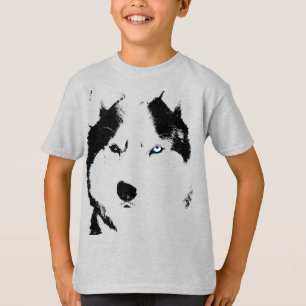 Husky camiseta de niño Orgánico concha camisón