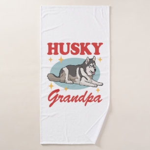 Husky Grandpa Dog Owner Siberian Husky