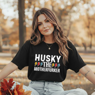 Husky La Camiseta De Diseño De Moda Graciosa
