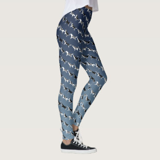 Husky Leggings Husky Malamute Perro Piernas