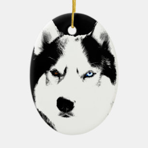 Husky Ornament Personalizado Decoración De Perro