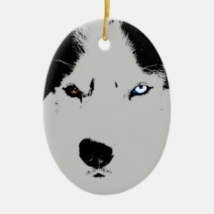 Husky Ornament Personalizado Decoración De Perro