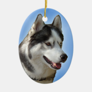 Husky Ornament Personalizado Decoración De Perro