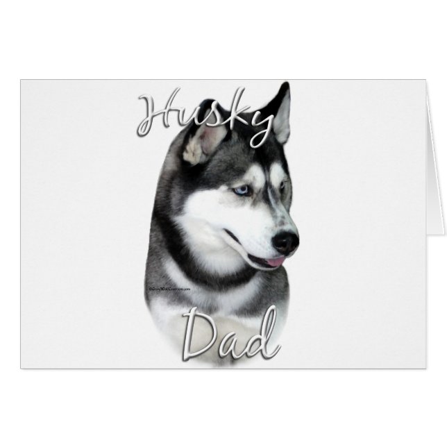 Husky siberiano (negro) papá 2 (Anverso (Horizontal))