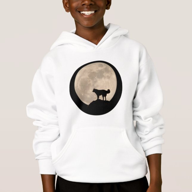 Husky T-Shirt Sweatshirt Husky Art Wolf Camisas de (Anverso)
