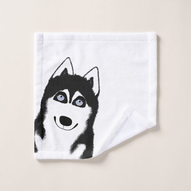Husky Wash Cloth (Toallita)