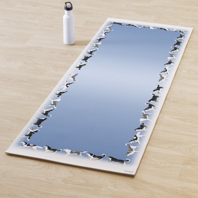Husky Yoga Mates Malamute / Husky Sled Dog Mat (In situ)