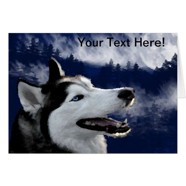 Huskys de Alaska (Anverso (Horizontal))