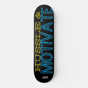 HUSSLE & MOTIVATE SKATEBOARDS /JMT USA