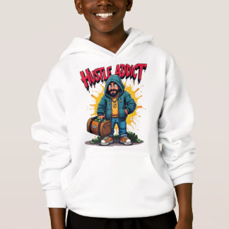 Hustle Addict Money Bag Streetwear T-Shirt