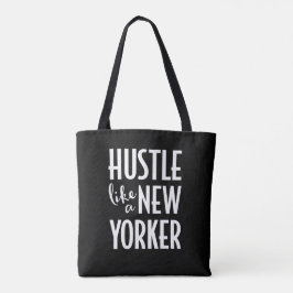 Hustle como una bolsa de tosco de New Yorker