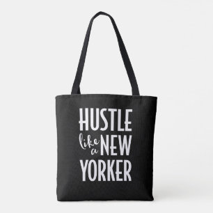 Hustle como una bolsa de tosco de New Yorker