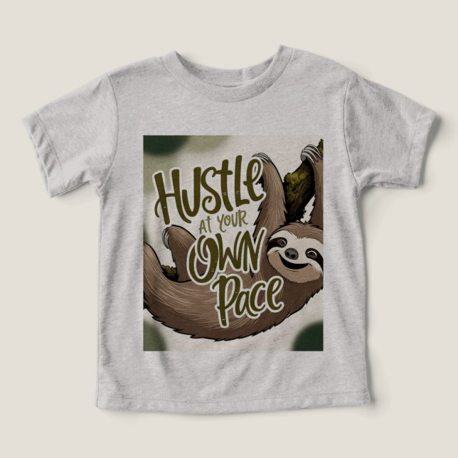 Hustle en tu propio ritmo gráfico (Diseño delantero )