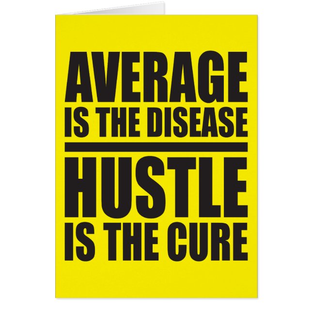 Hustle - Palabras motivacionales (Frente)