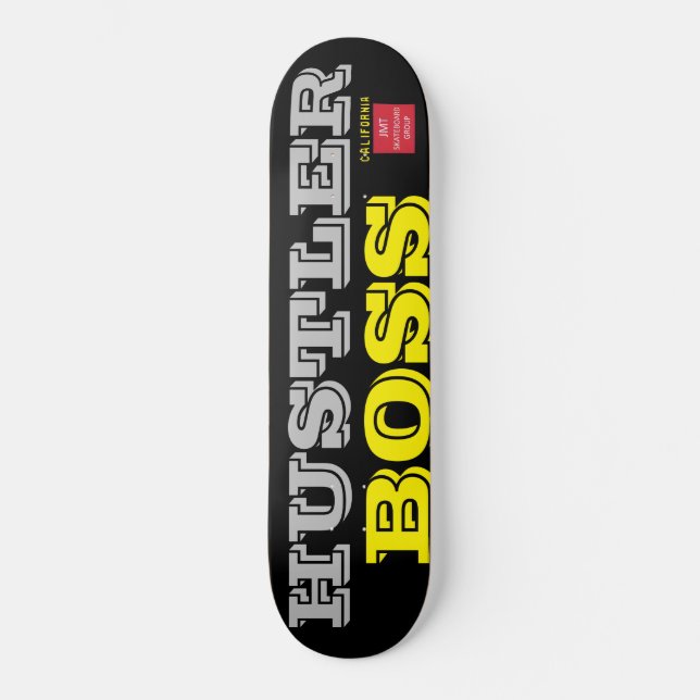 HUSTLER BOSS SKATEBOARDS / JMT USA (Anverso)