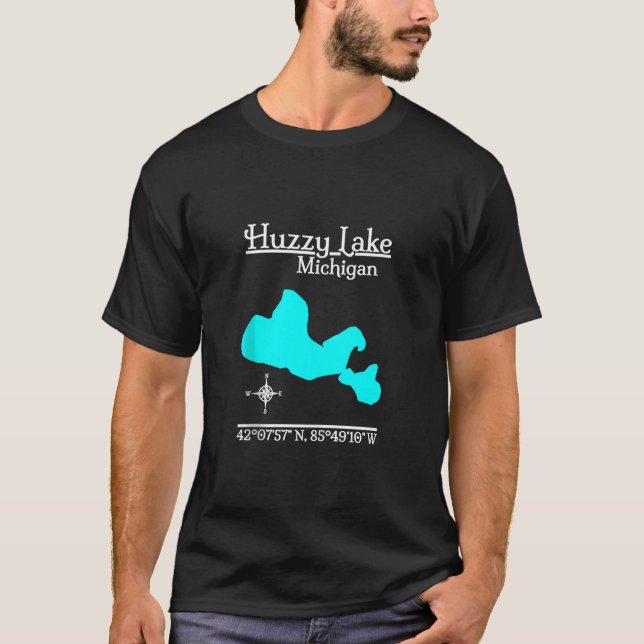 Huzzy Lake Michigan Tank Top (Anverso)