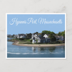 Hyannis Port Massachusetts, postal de Cape Cod