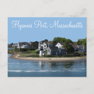 Hyannis Port Massachusetts, postal de Cape Cod