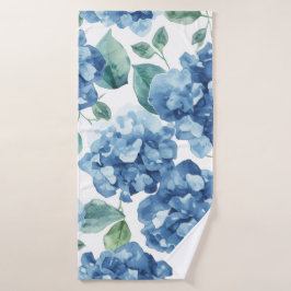 Hydrangea Blues | Patrón de flores de flores de ac