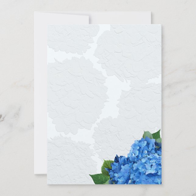 Hydrangea Garden Romance Blank Kraft (Anverso)