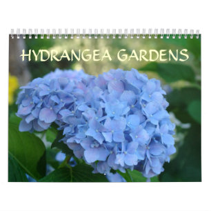 HYDRANGEA GARDENS Calendario Hidrangeas azules