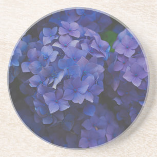 Hydrangea Índigo Anochecer Posavasos de Arenisca