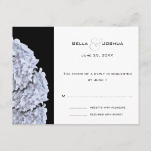 Hydrangeas blancas RSVP
