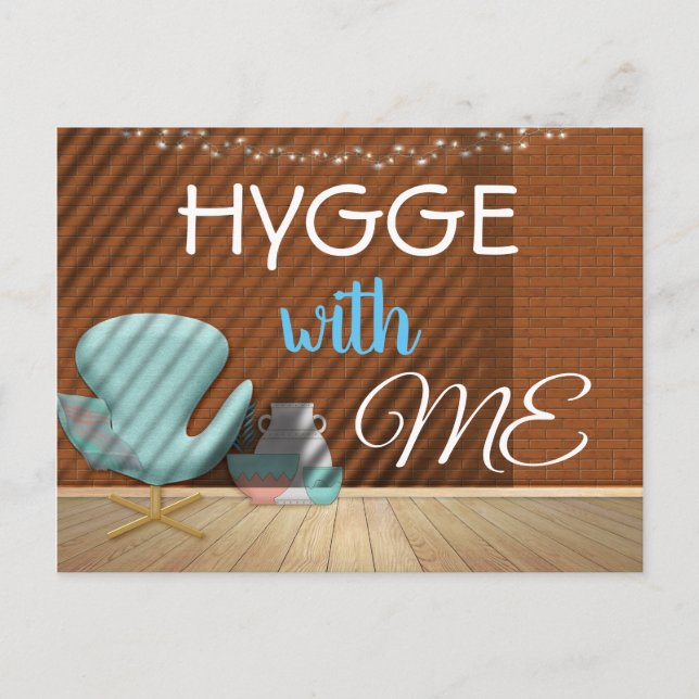 HYGGE CON ME Acogedora invitación Zen (Anverso)
