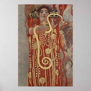 Hygieia de Gustav Klimt, Arte Nouveau antiguo