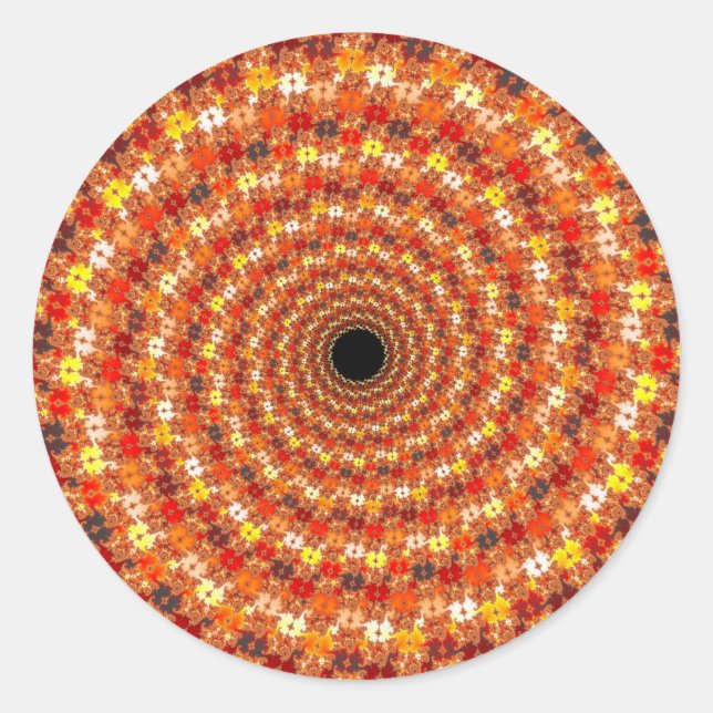 Hypno Orb - Pegatina Fractal (Anverso)