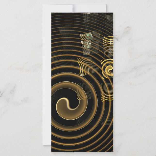 Hypnosis Abstrace Art Rack Card (Anverso)