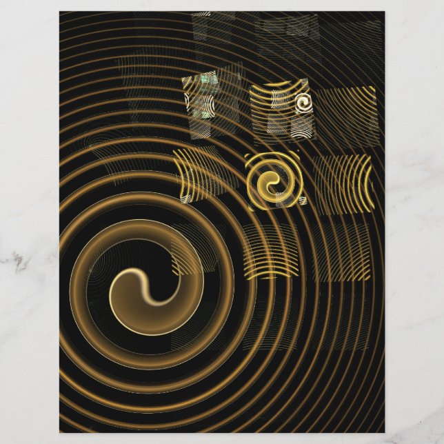 Hypnosis Abstract Art Flyer (Frente)