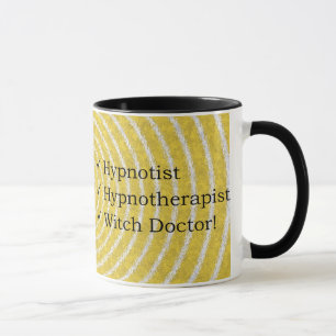 ¡Hypnotist, Hypnotherapist y taza del médico de