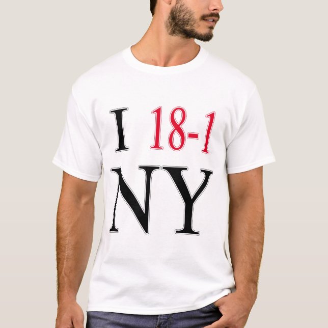 I 18-1 CAMISETAS DE N Y (Anverso)