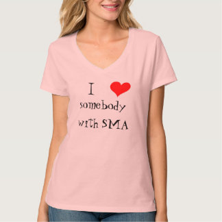 I <3 alguien con la camiseta de SMA