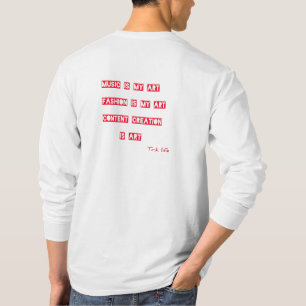 I AM ART Logotipo de palabras escritas - CAMISETA 