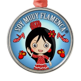 Flamenca Traje Gitana Rojo