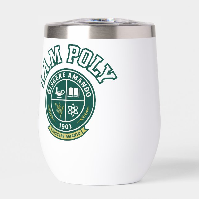 I AM POLY Thermal Wine Tumbler (Frente)