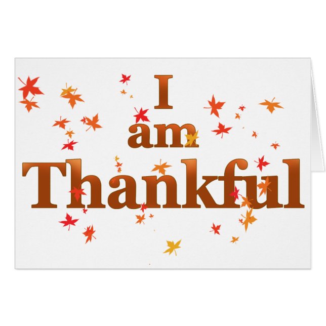 i am thankful (Anverso (Horizontal))