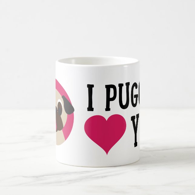 I amor de Puggin usted adula la taza del barro (Centro)