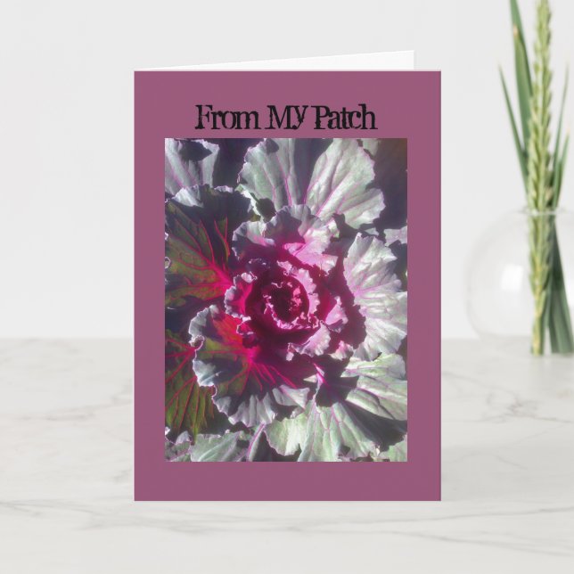 I arte y diseños, tarjetas de la caída de la flor (Anverso)