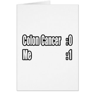 I Beat Colon Cancer (Cuadro de indicadores)