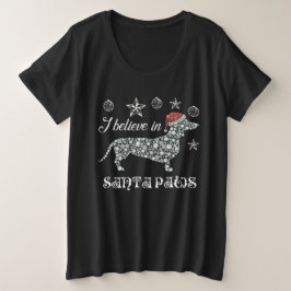 I Believe In Santa Paws Dachshund Christmas