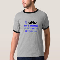 I bigote usted una camiseta de la pregunta