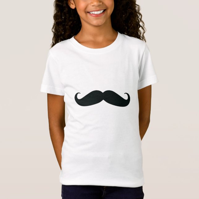 I bigote usted una camiseta de los chicas de la (Anverso)
