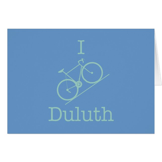 I Bike Duluth (Anverso (Horizontal))