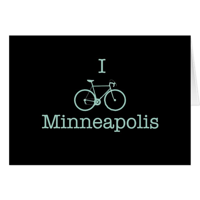 I Bike Minneapolis (Anverso (Horizontal))